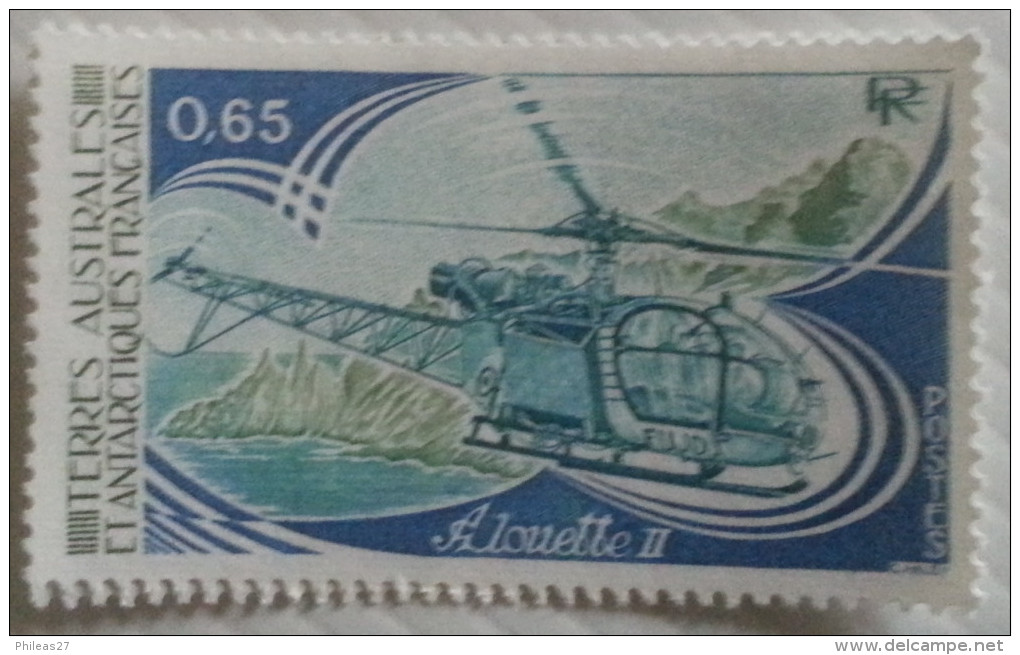 TAAF  -  Alouette  II - Unused Stamps