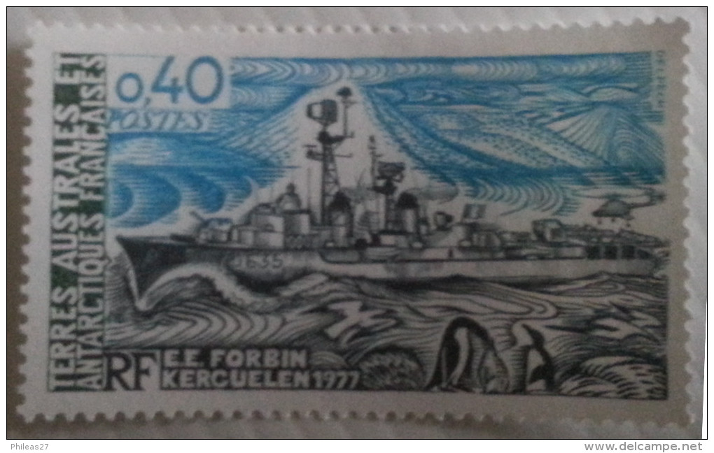 TAAF  -  FORBIN  -  KERGUELEN 1977 - Unused Stamps