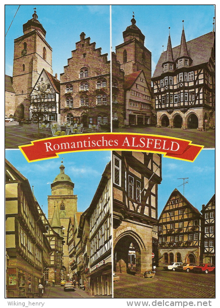 Alsfeld - Mehrbildkarte 4 - Alsfeld