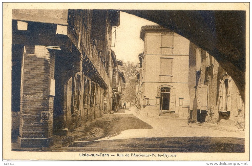 Lisle Sur Tarn - Rue De L'ancienne Porte Peyrole - Lisle Sur Tarn