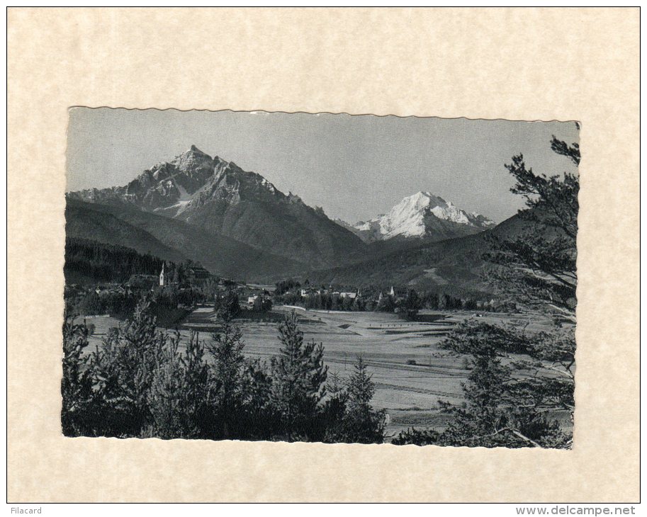 49649     Austria,    Igls In Tirol  Mit Serles Und Habicht,  VG  1961 - Igls