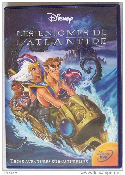 DVD ORIGINAL Dessin Animé Walt DISNEY Les Enigmes De L´Atlantide état Neuf - Dessin Animé