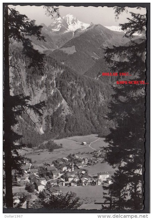 Mayhofen Mit Aharnspitze - Ziliertal Tirol  8-8-1966 .echte Photo   See The 2 Scans  ( Originalscan !!! ) - Zillertal