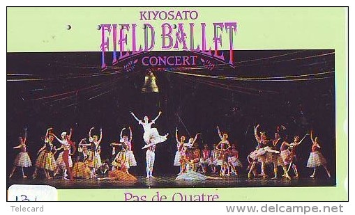 Télécarte JAPON * BALLET (131)  * Dance Dancing Tanzen Danser Ballare Japan Phonecard - Sport