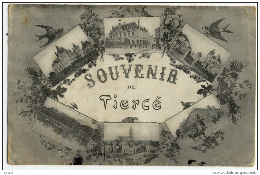 TIERCE. - SOUVENIR - Multivues CPA - Tierce