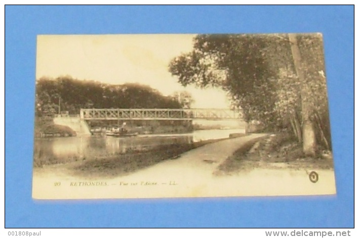 Rethondes - Vue Sur L'aisne :::: Animation - Bateaux - Rethondes