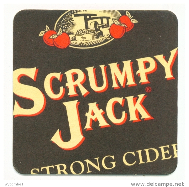 UNITED KINGDOM  -  Scrumpy Jack  Beermat As Scans - Beer Mats