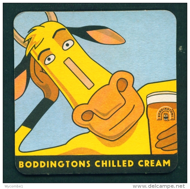 UNITED KINGDOM  -  Boddingtons Chilled Cream  Beermat As Scans - Beer Mats