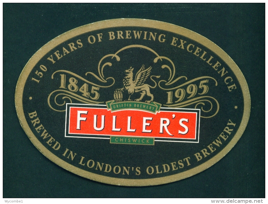 UNITED KINGDOM  -  Fuller's  No. 1  Beermat As Scans - Bierdeckel