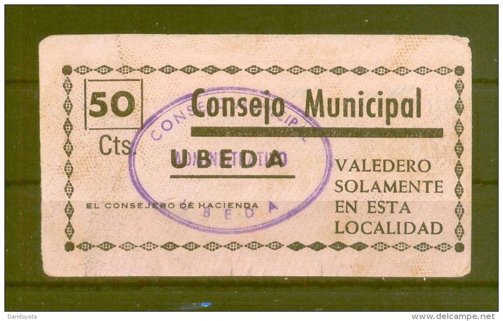 ÚBEDA (JAÉN).   CONSEJO MUNICIPAL - Other & Unclassified