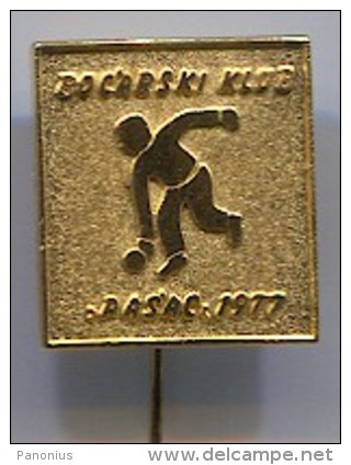 BOWLING - Bowling Club, Pasac, Croatia, Vintage Pin, Badge - Bowling