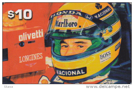 USA F1 Ayrton Senna Honda, Rare Limited Ed° 2000 Ex - Other & Unclassified