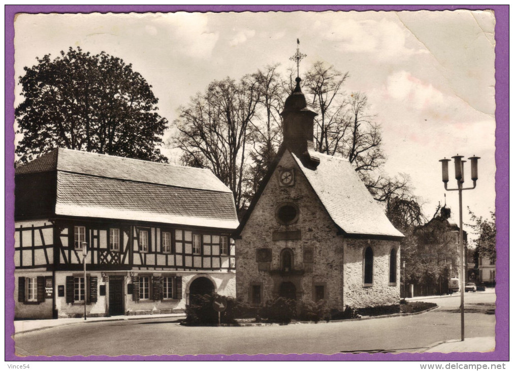 RHÖNDORF - Bad Honnef - Gnadenkapelle Opel Rekord P1 Echt Foto - Röhndorf