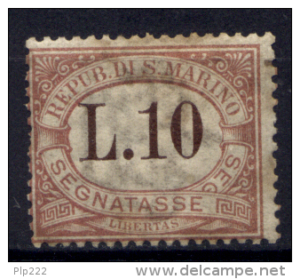 San Marino 1897 Segnatase Sass.9 */MH VF/F - Timbres-taxe