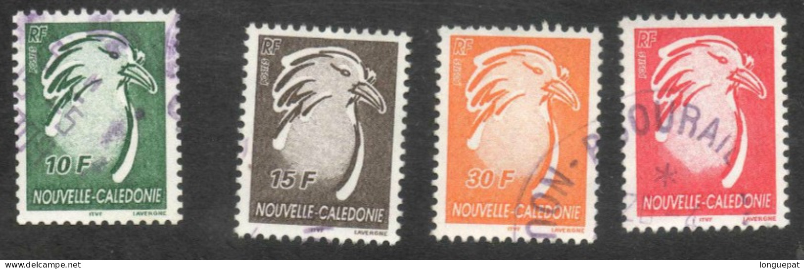 Nelle CALEDONIE : Cagou - Oiseau - Série Courante - - Usati