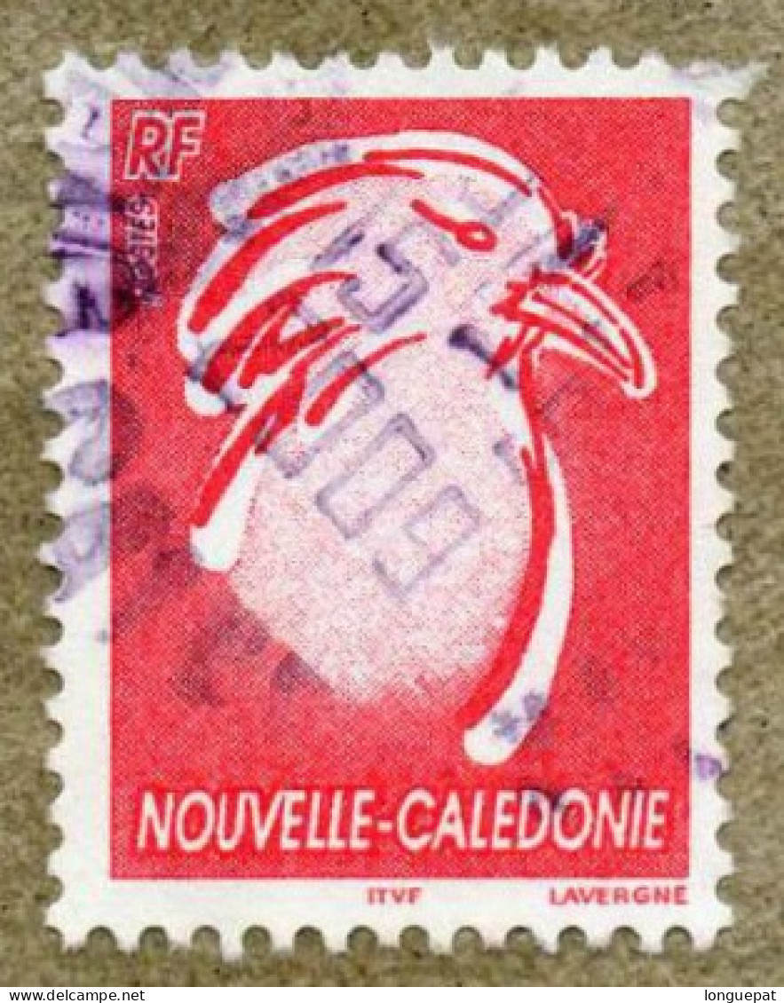 Nelle CALEDONIE : Cagou - Oiseau - Série Courante - - Gebraucht