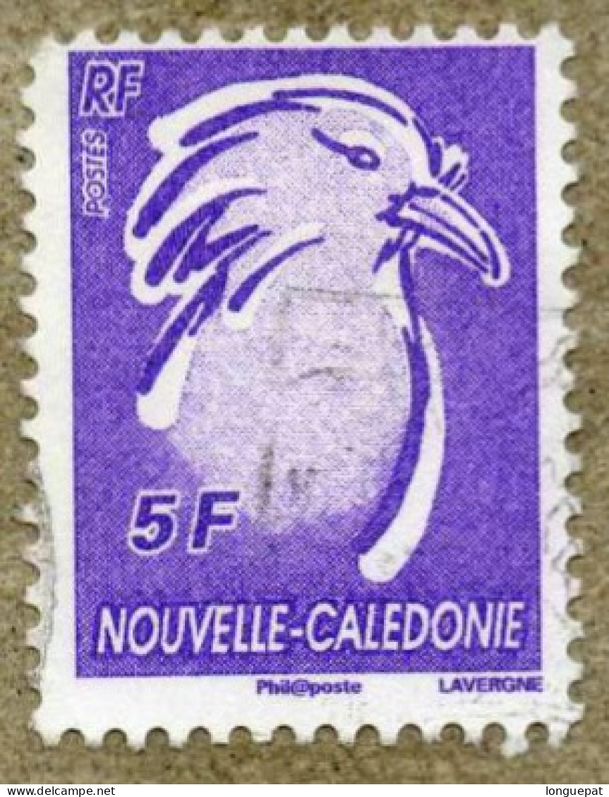 Nelle CALEDONIE : Cagou - Oiseau - Série Courante - - Usati