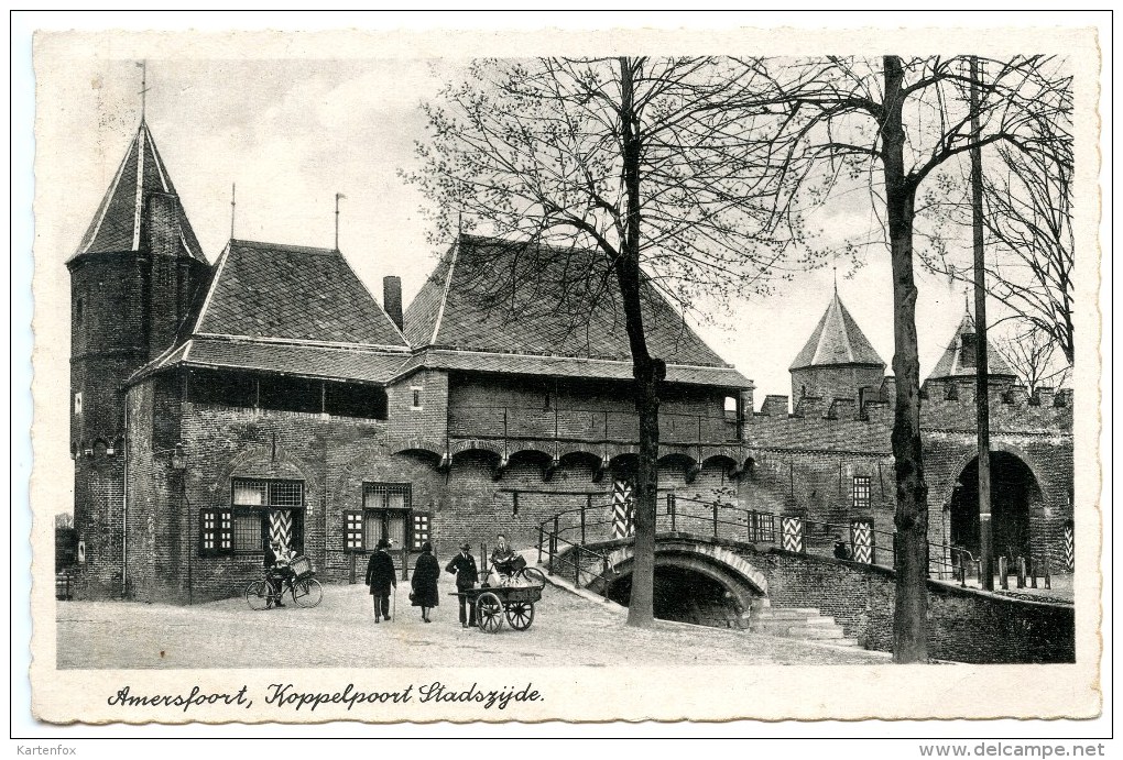 Amersfoort, Koppelpoort Stads Zijde, Stadszijde, 10.5.1943 - Amersfoort