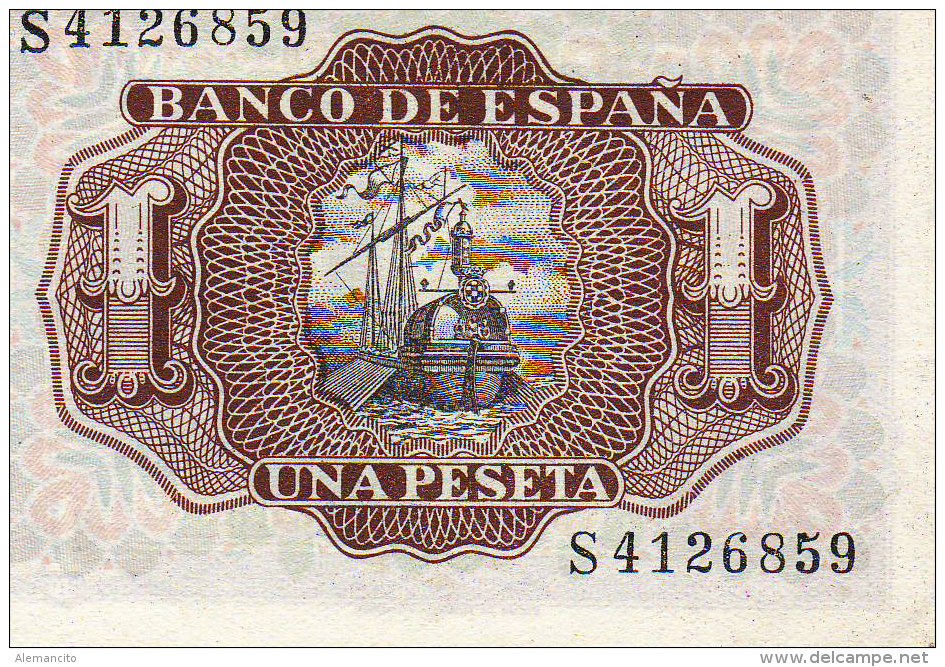 1 PESETA - 1953  - 1  MARQUÉS DE SANTA CRUZ - Andere & Zonder Classificatie