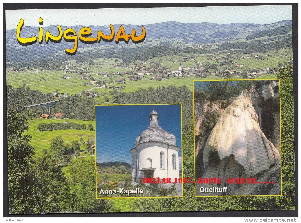 Lingenau   Used+ Stamp   ...See The 2 Scans  ( Originalscan !!! ) - Bregenzerwaldorte