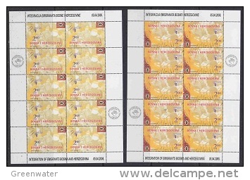 Europa Cept 2006 Bosnia/Herzegovina Sarajevo 2v  2 Sheetlets ** Mnh (F2276) - 2006