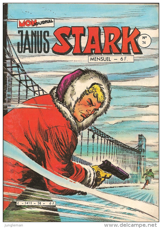Janus Stark N° 74 - Editions Aventures Et Voyages - Avec Aussi Brian Des Glaces, Masque De Cuir - Février 1985 - Neuf - Janus Stark