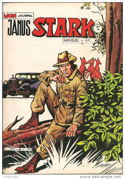 Janus Stark N° 76 - Editions Aventures Et Voyages - Avec Aussi Dingo Et Le Masque De Cuir - Avril 1985 - Neuf - Janus Stark