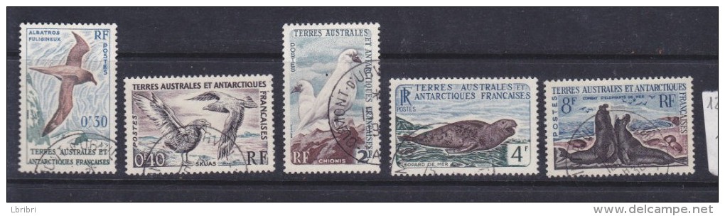 TAAF  N° 12/13C FAUNE  OBL - Used Stamps