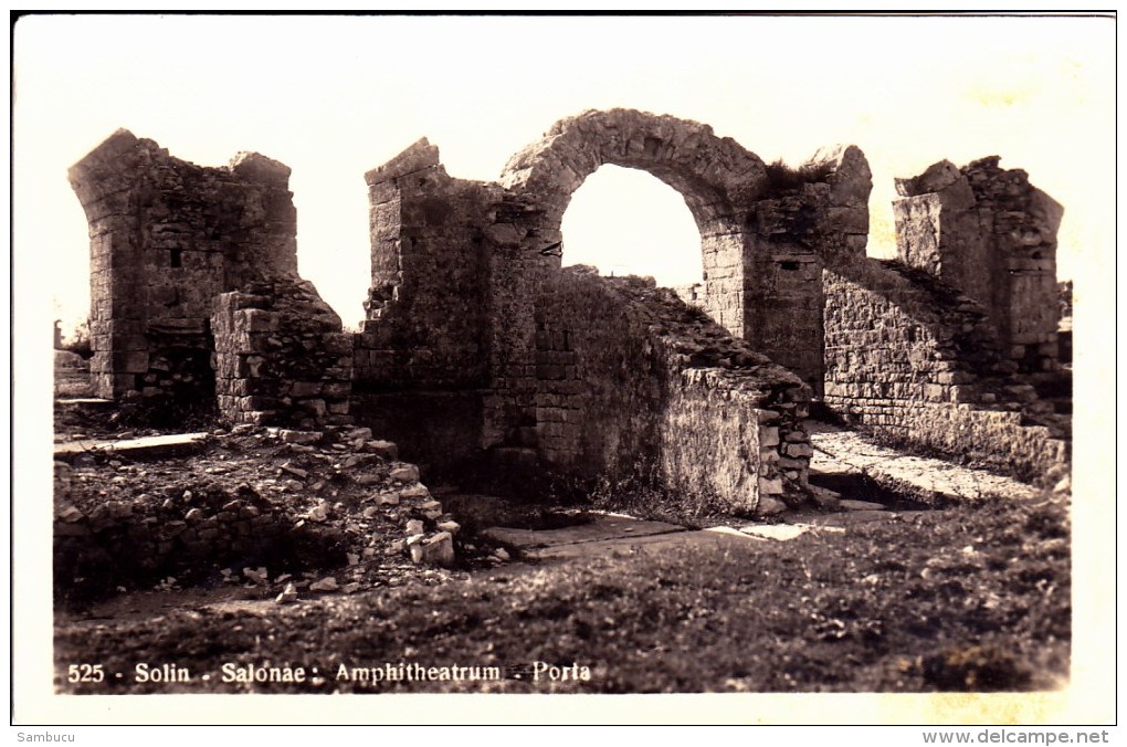 Solin - Amphitheatrum Porta Ca 1935 Amphitheater Arch. Ausgrabungen - Croatie