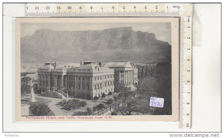 PO7972C# NEW YORK - PARLIAMENT HOUSE AND TABLE MOUNTAIN   No VG - Andere Monumenten & Gebouwen
