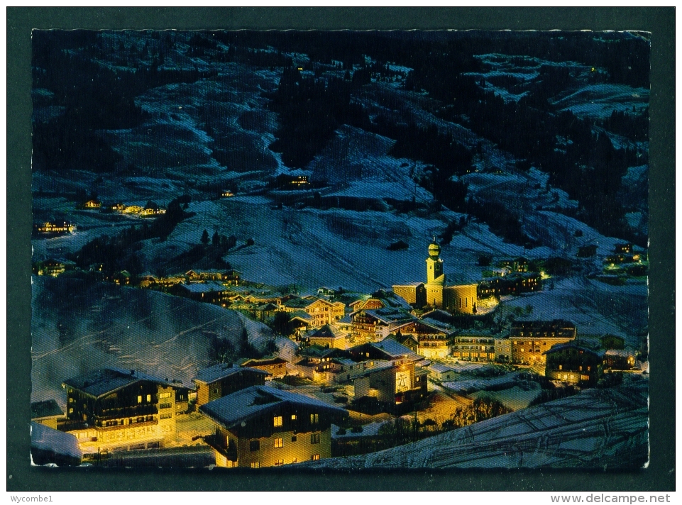 AUSTRIA  -  Saalbach  Unused Postcard As Scan - Saalbach