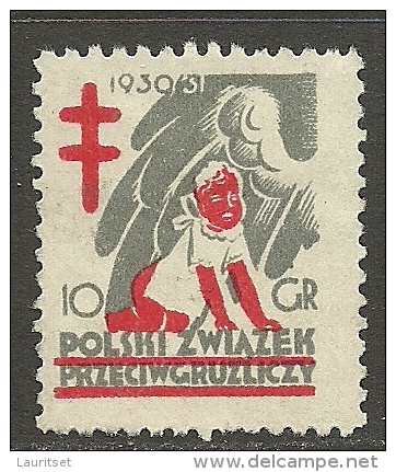 POLEN Poland Polska 1930/31 Anti Tuberculosis - Labels