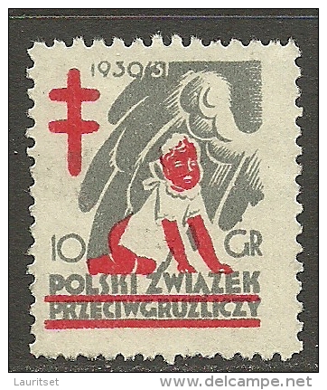 POLEN Poland Polska 1930/31 Anti Tuberculosis - Vignetten