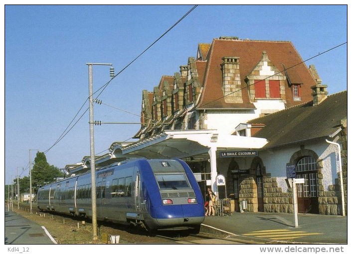 RU 1299 - Automotrice Z 21579/580 En Gare - LA BAULE ESCOUBLAC - Loire Atlantique 44 - SNCF - La Baule-Escoublac