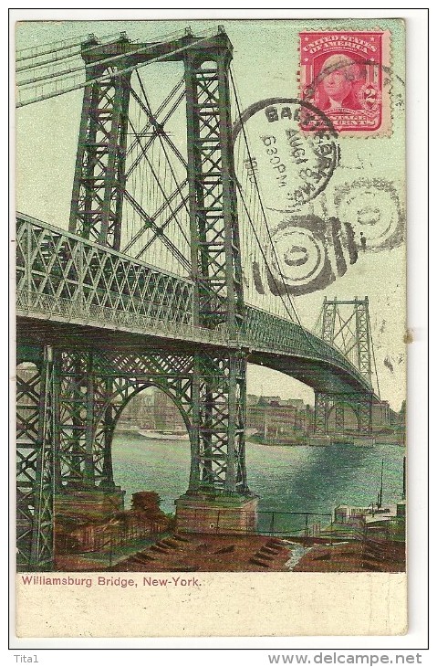 S1298  - Williamsburg Bridge, New York - Brücken Und Tunnel