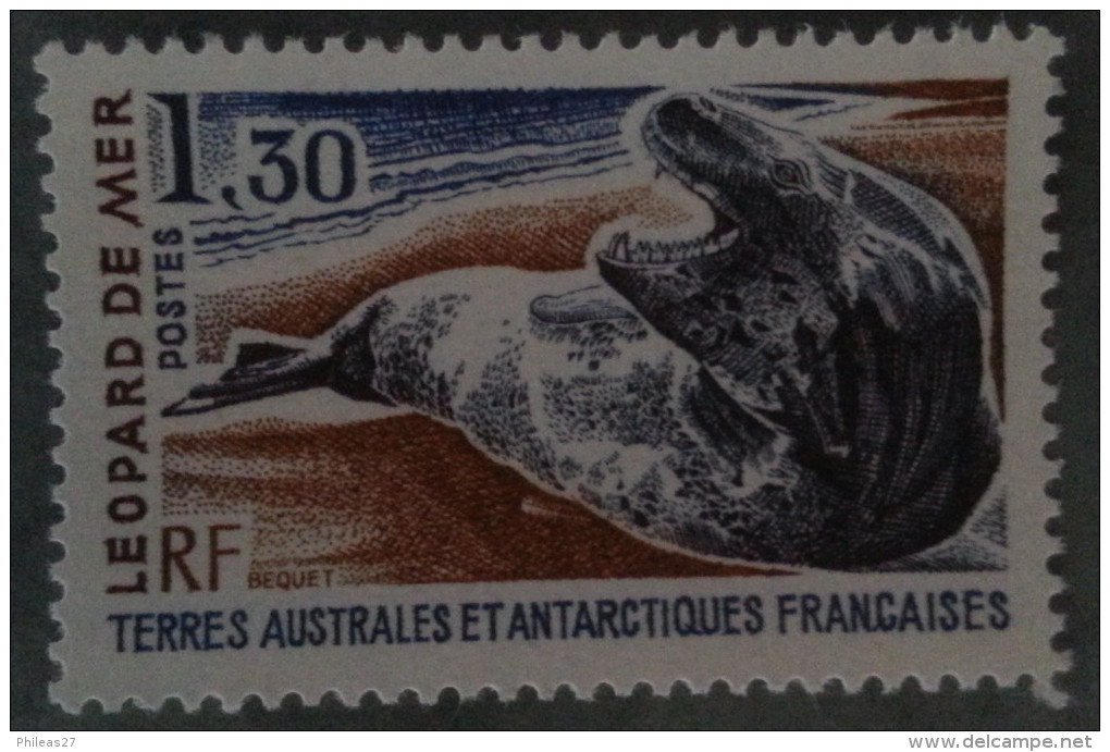 TAAF  -   Léopard  De  Mer - Unused Stamps