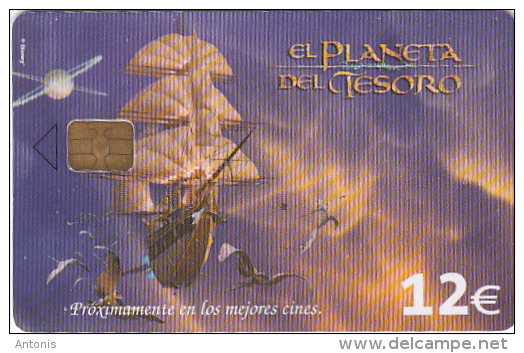 SPAIN - Disney/Treasure Planet, 06/03, Used - Disney