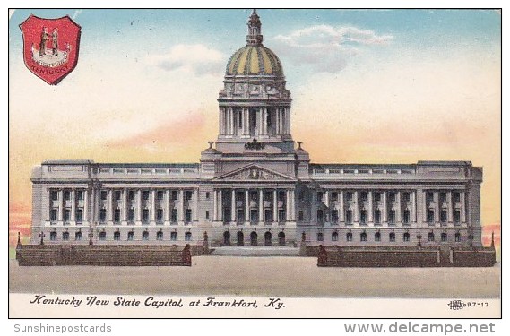 Kentucky New State Capitol At Frankfort Kentucky - Frankfort