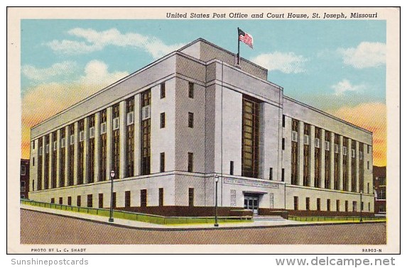 United States Post Office And Court House Saint Joseph Missouri - St Joseph