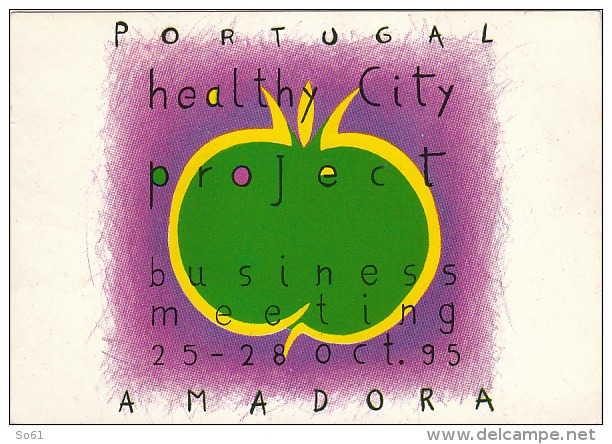 3327.   Portugal - Healthy City Project -  Business Meeting 25 - 28 Oct. 1995 - Amadora - Recepties