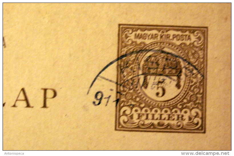 Hungary H & G # 29, Pse Postal Card, Used, Issued 1902 - ...-1867 Prefilatelia