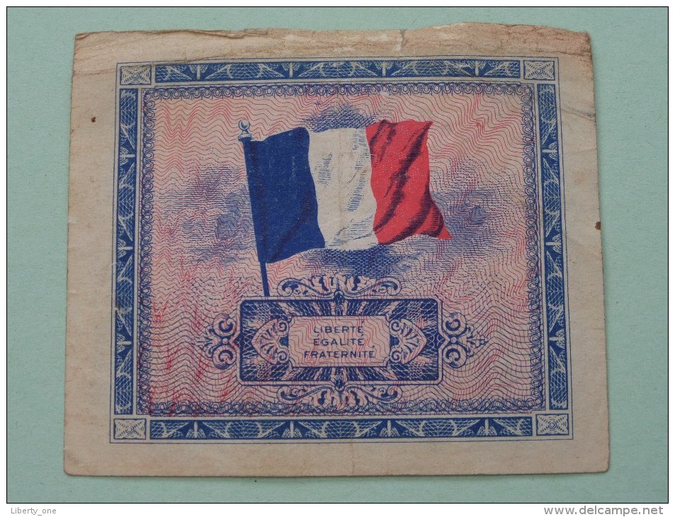 2 Deux Francs - Emis En France 23230904 - Série De 1944 ( For Grade, Please See Photo ) ! - 1944 Drapeau/France