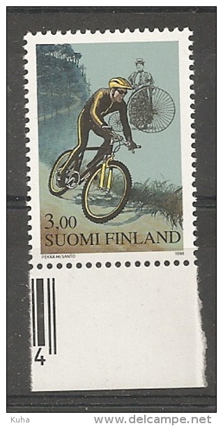 Finland Sport Bicycle MNH - Unused Stamps