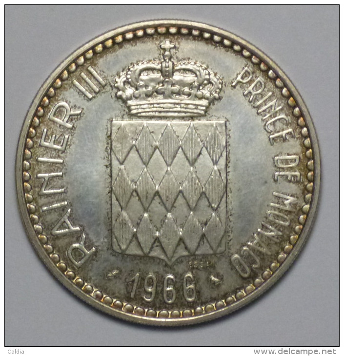 Monaco ESSAI  Argent / SILVER 10 Francs 1966 # 3 - FDC