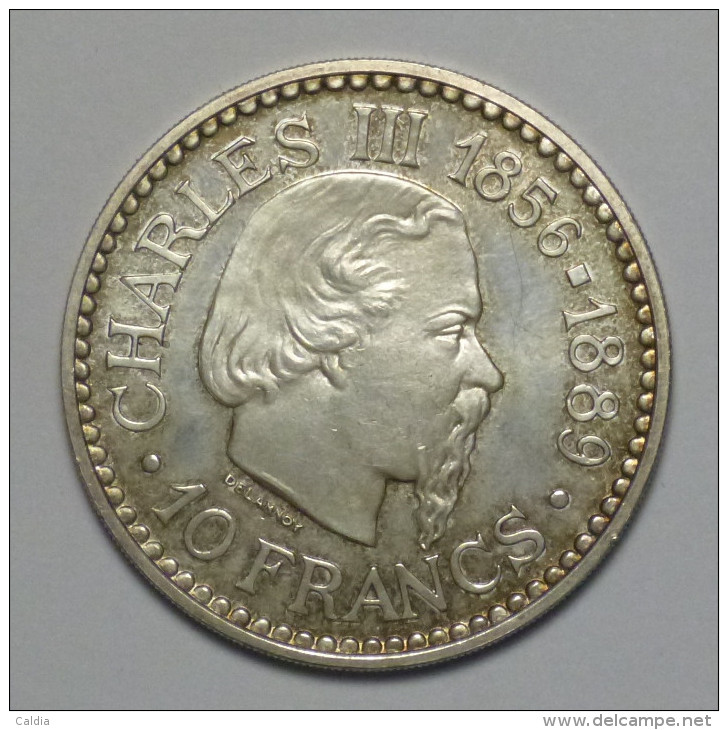 Monaco ESSAI  Argent / SILVER 10 Francs 1966 # 3 - Uncirculated