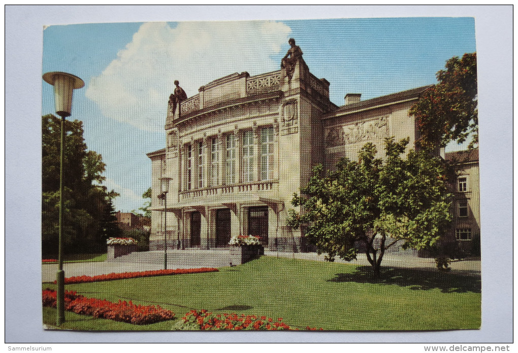 (5/7/2) AK "Gießen/Lahn" Universitätsstadt, Stadttheater - Giessen