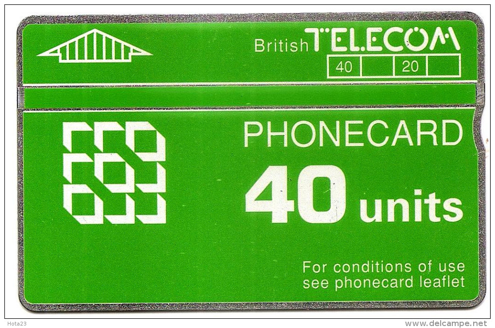 GREAT BRITAIN - BT - Definitive Issue  (40 Units) - Used Phonecard ( Lot - Z - TK  609) - BT Definitive