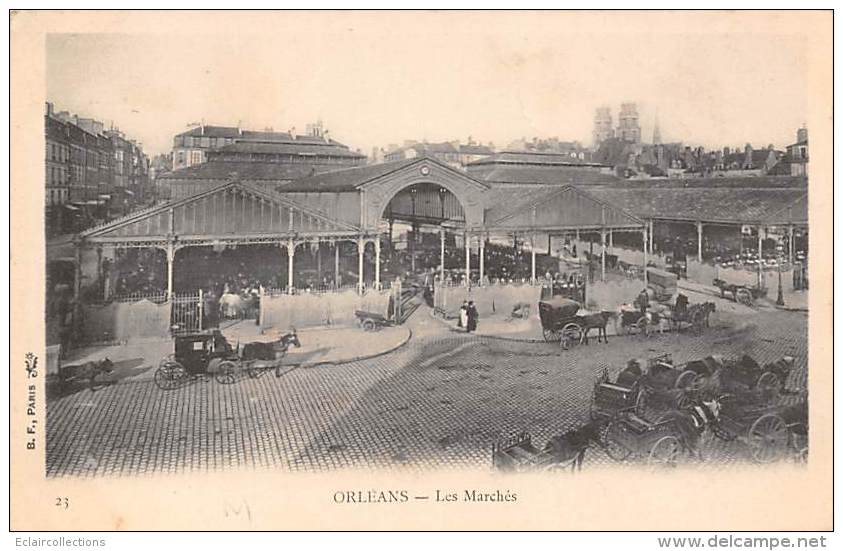 Orléans   45      Halles Et Marchés - Orleans