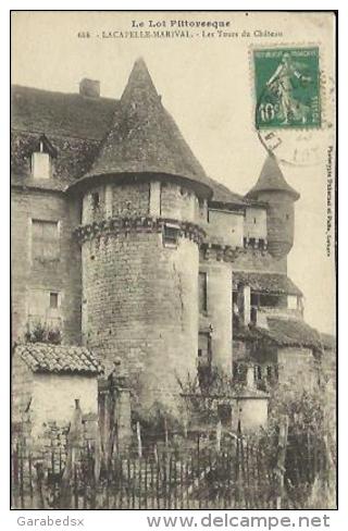 CPA De LACAPELLE MARIVAL - Les Tours Du Château. - Lacapelle Marival