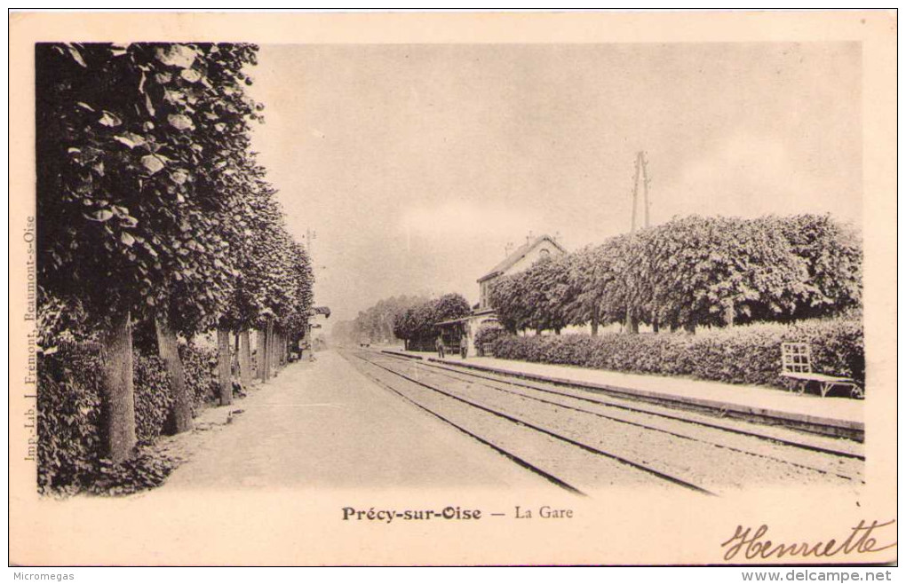 PRÉCY-sur-OISE - La Gare - Précy-sur-Oise